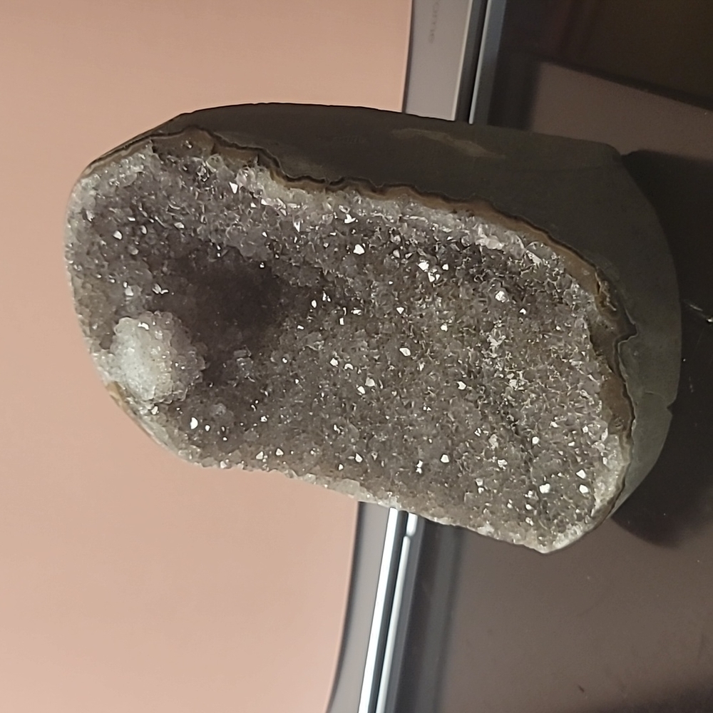 Amethyst  cut base crystal